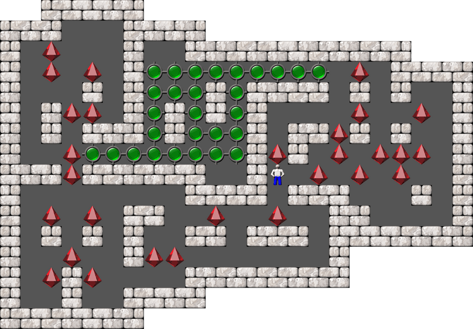 Sokoban Sonic 3 level 38